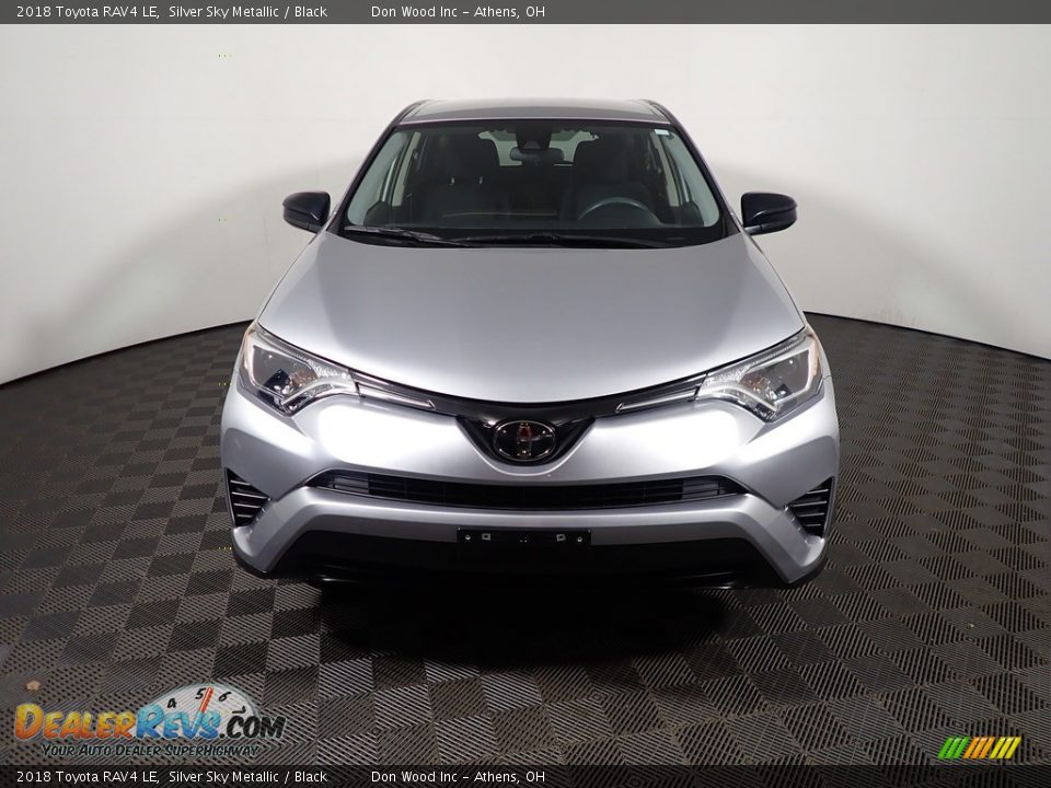 2018 Toyota RAV4 LE Silver Sky Metallic / Black Photo #4
