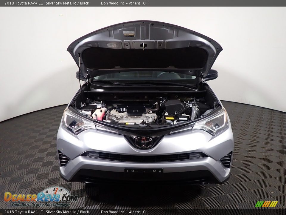 2018 Toyota RAV4 LE Silver Sky Metallic / Black Photo #5