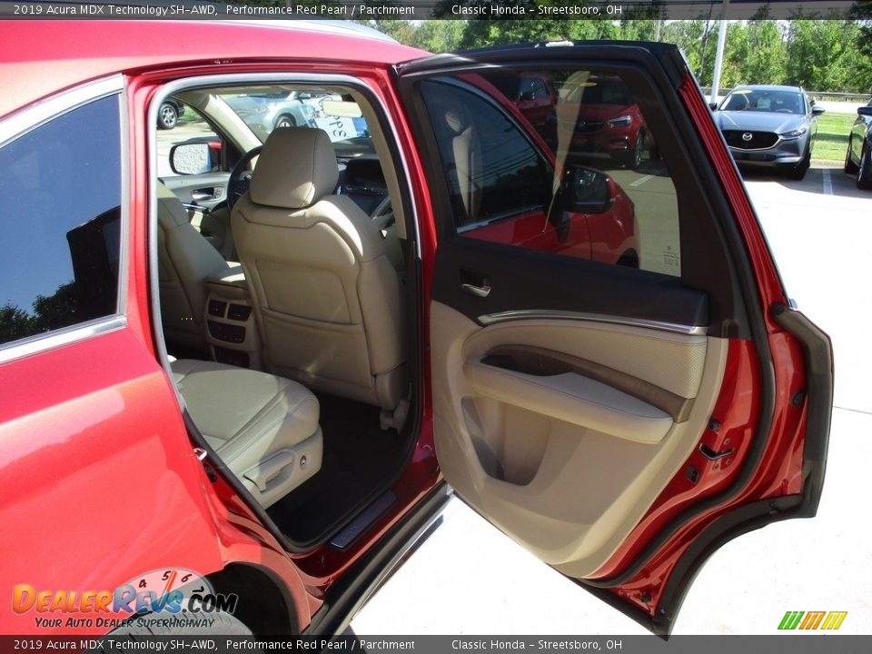 2019 Acura MDX Technology SH-AWD Performance Red Pearl / Parchment Photo #20
