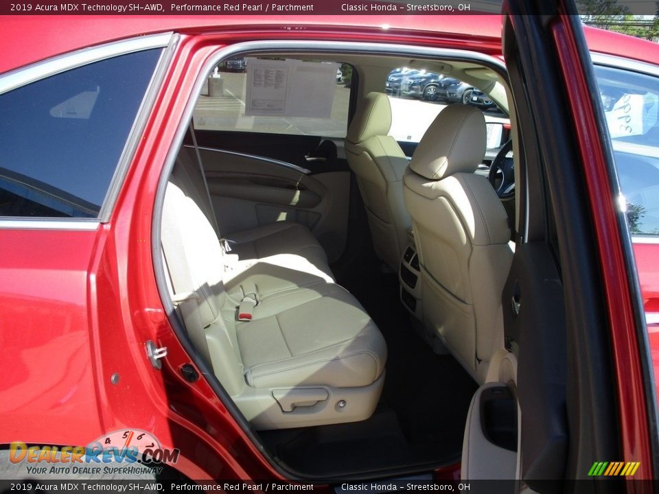 2019 Acura MDX Technology SH-AWD Performance Red Pearl / Parchment Photo #21