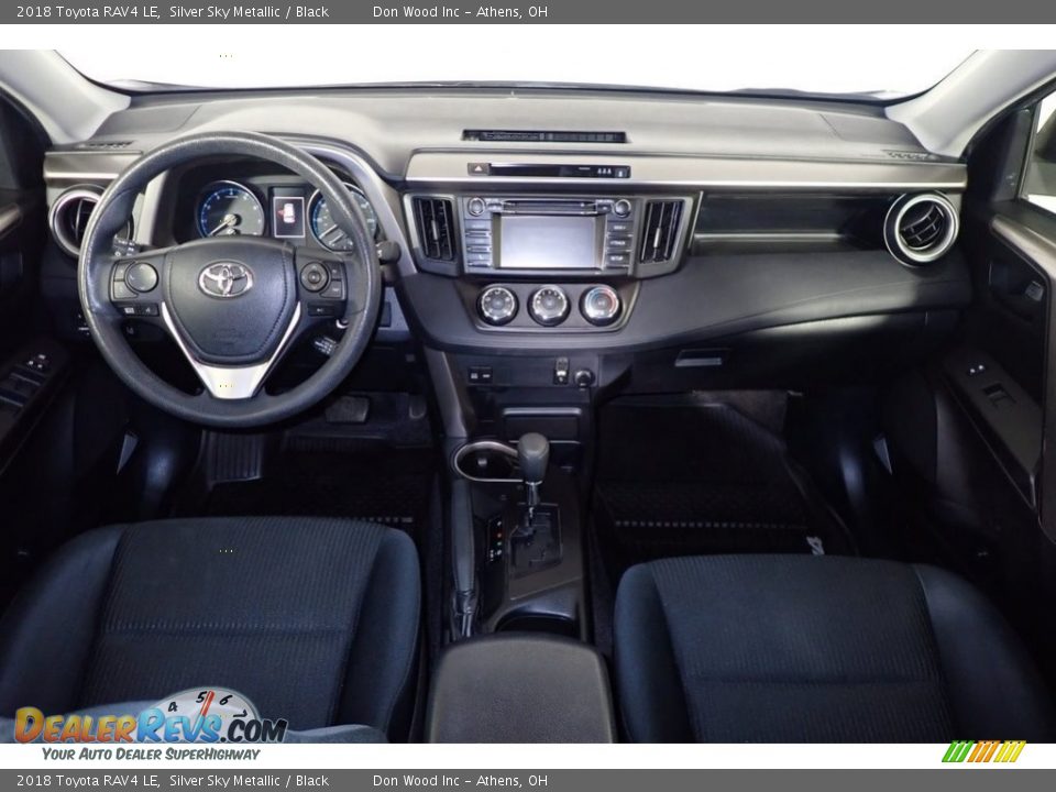 2018 Toyota RAV4 LE Silver Sky Metallic / Black Photo #20