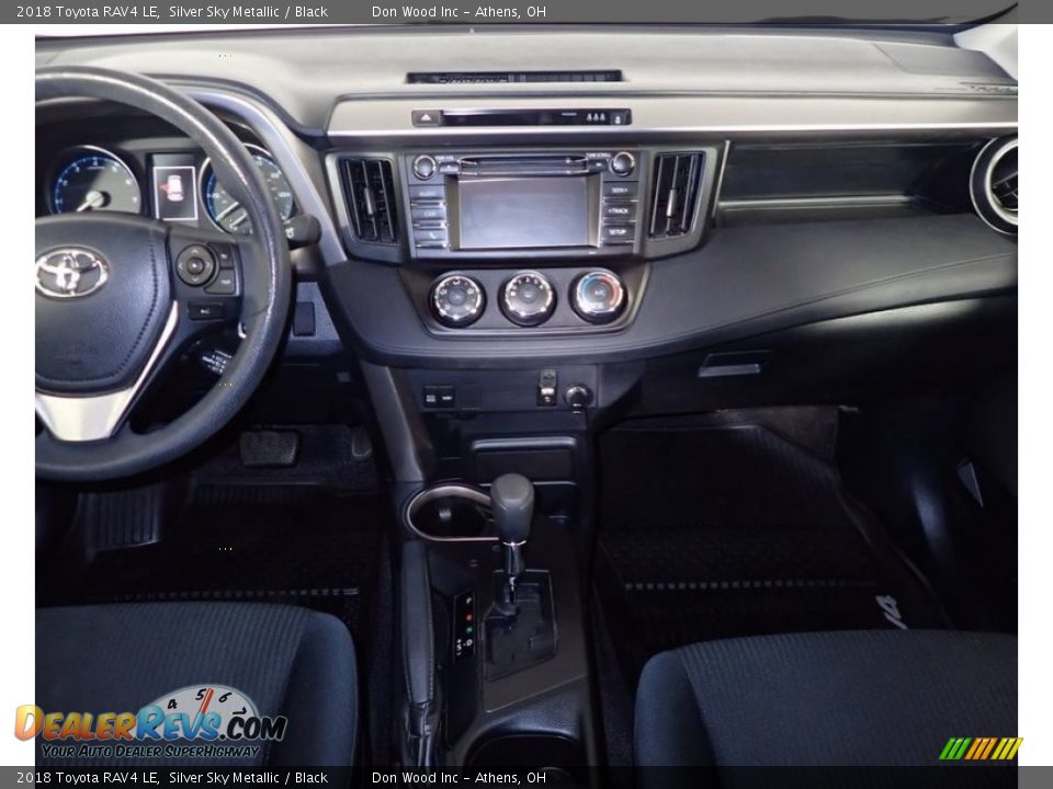 2018 Toyota RAV4 LE Silver Sky Metallic / Black Photo #21