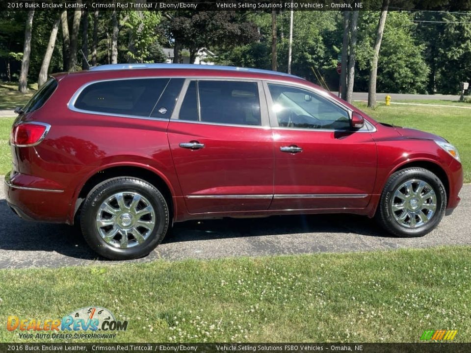 2016 Buick Enclave Leather Crimson Red Tintcoat / Ebony/Ebony Photo #1