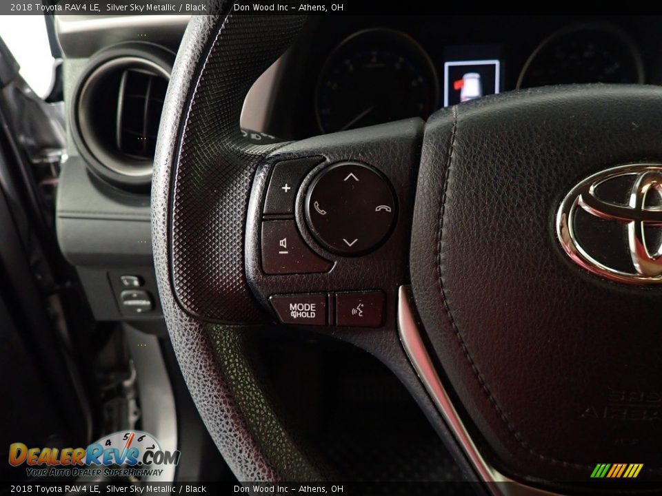 2018 Toyota RAV4 LE Silver Sky Metallic / Black Photo #25