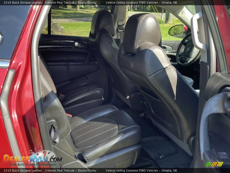 2016 Buick Enclave Leather Crimson Red Tintcoat / Ebony/Ebony Photo #6