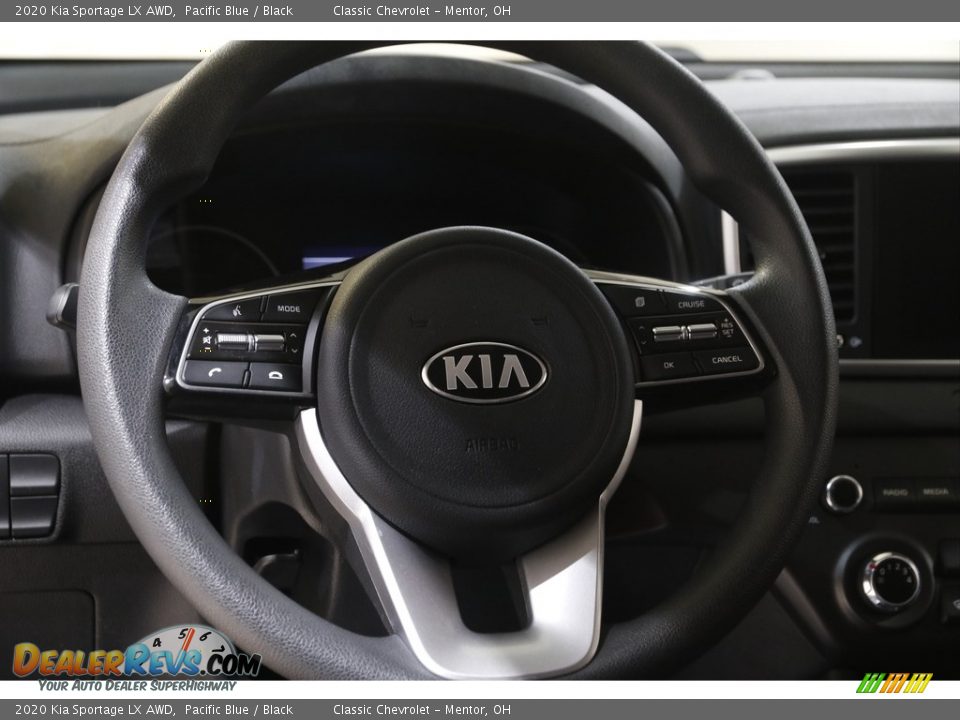 2020 Kia Sportage LX AWD Pacific Blue / Black Photo #7