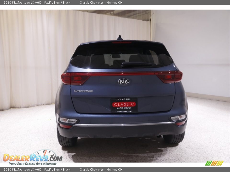 2020 Kia Sportage LX AWD Pacific Blue / Black Photo #17