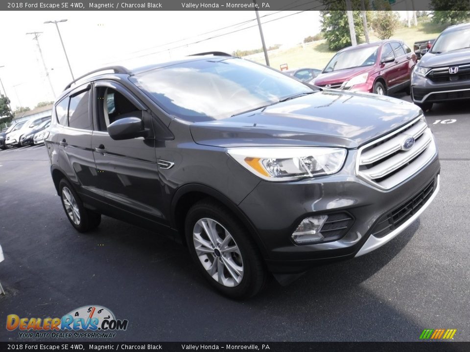 2018 Ford Escape SE 4WD Magnetic / Charcoal Black Photo #7