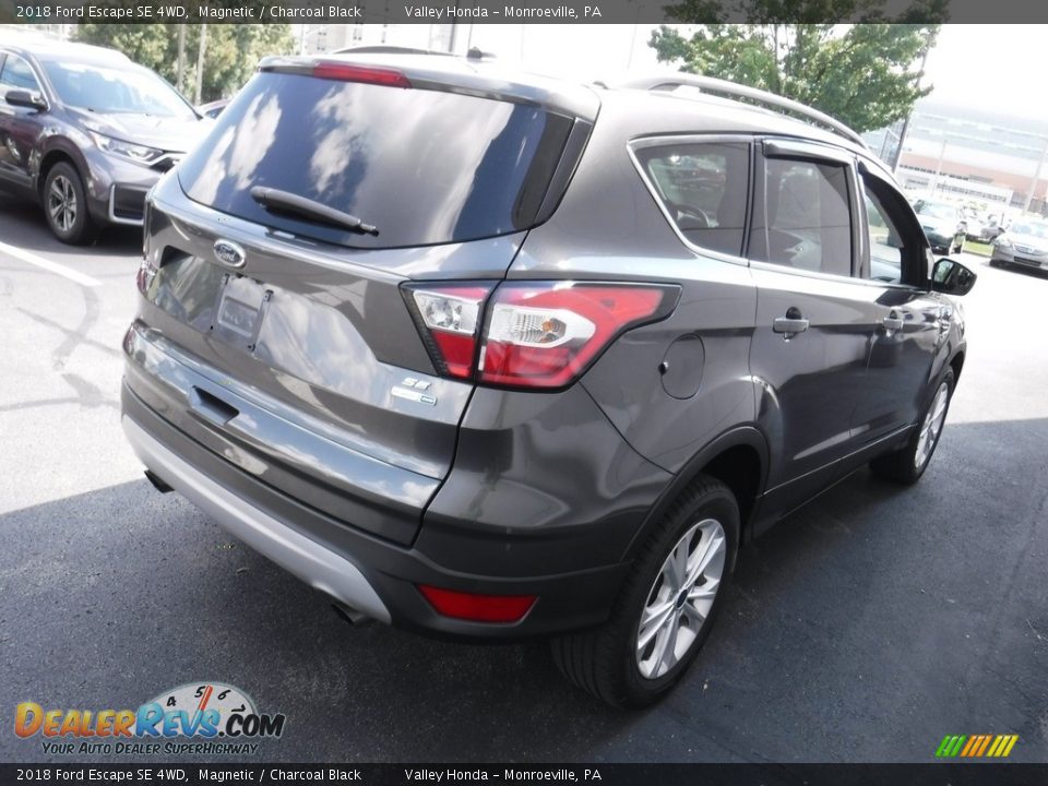 2018 Ford Escape SE 4WD Magnetic / Charcoal Black Photo #8