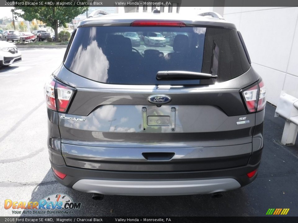 2018 Ford Escape SE 4WD Magnetic / Charcoal Black Photo #10