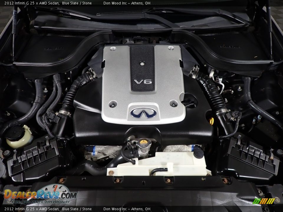 2012 Infiniti G 25 x AWD Sedan 2.5 Liter DOHC 24-Valve CVTCS V6 Engine Photo #8