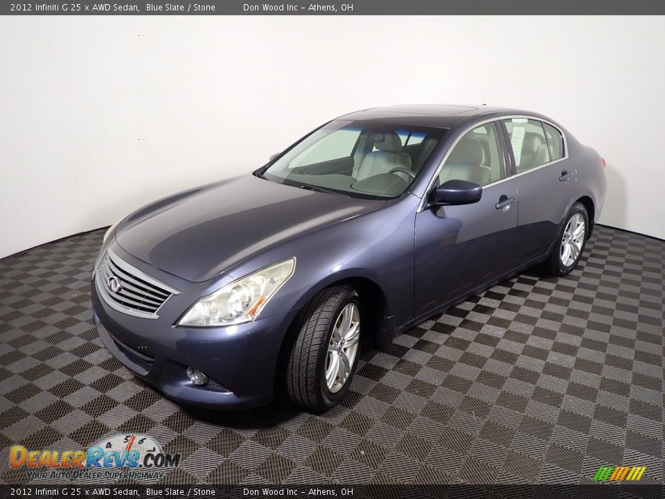 Blue Slate 2012 Infiniti G 25 x AWD Sedan Photo #10