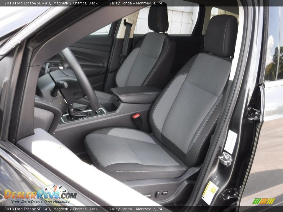 2018 Ford Escape SE 4WD Magnetic / Charcoal Black Photo #14