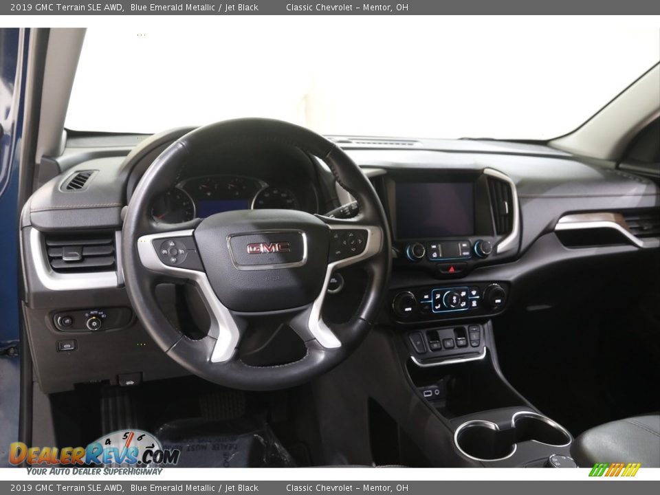 2019 GMC Terrain SLE AWD Blue Emerald Metallic / Jet Black Photo #6