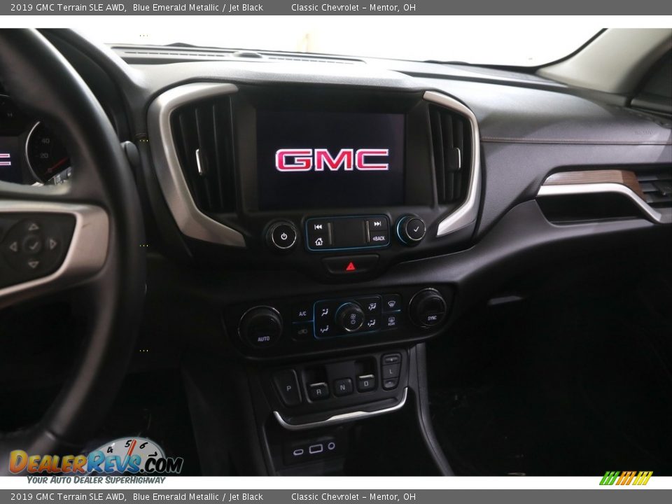 2019 GMC Terrain SLE AWD Blue Emerald Metallic / Jet Black Photo #9