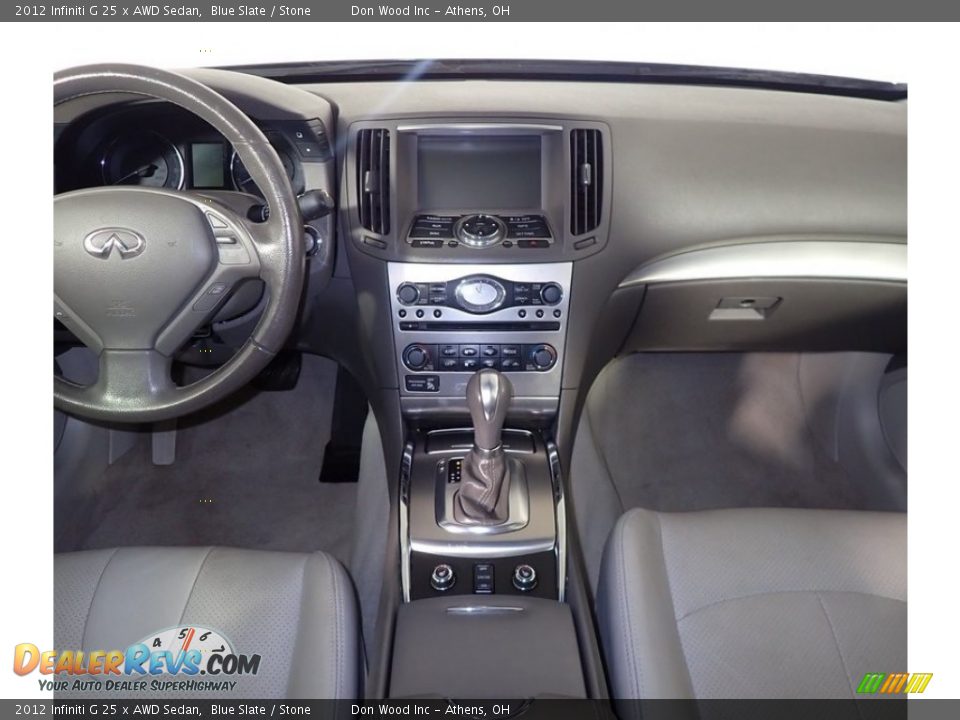 Dashboard of 2012 Infiniti G 25 x AWD Sedan Photo #23