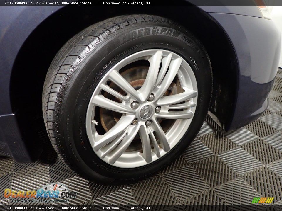 2012 Infiniti G 25 x AWD Sedan Wheel Photo #30