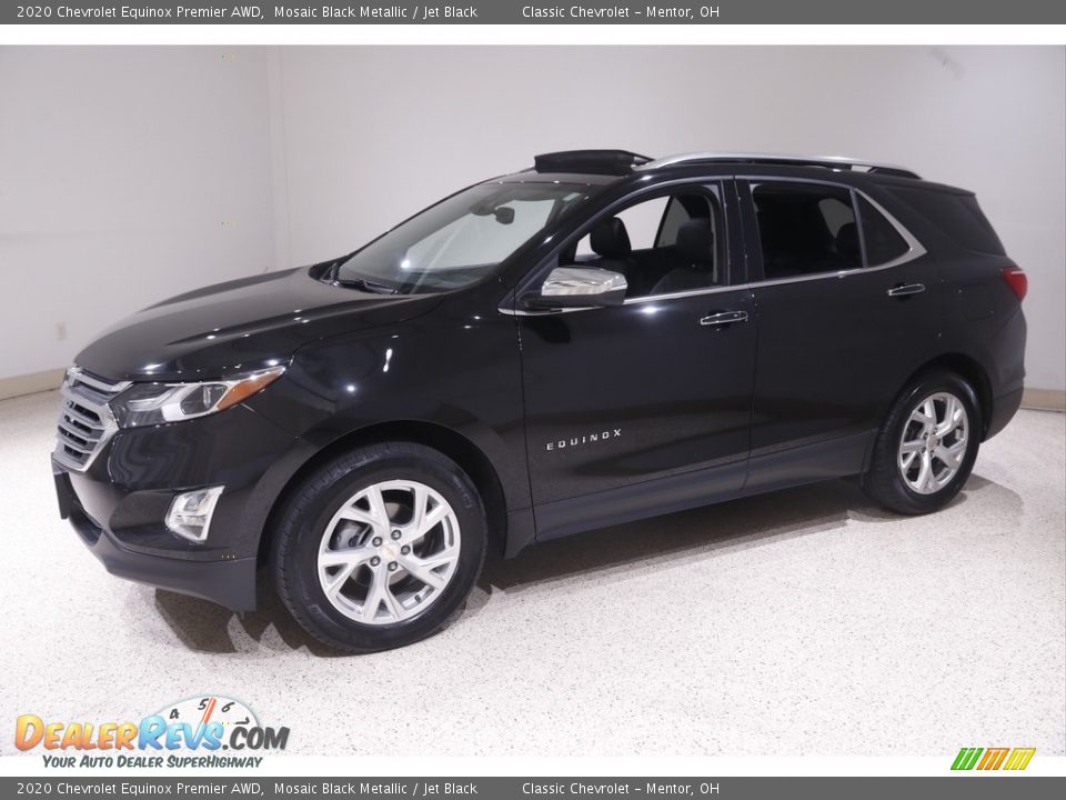 2020 Chevrolet Equinox Premier AWD Mosaic Black Metallic / Jet Black Photo #3