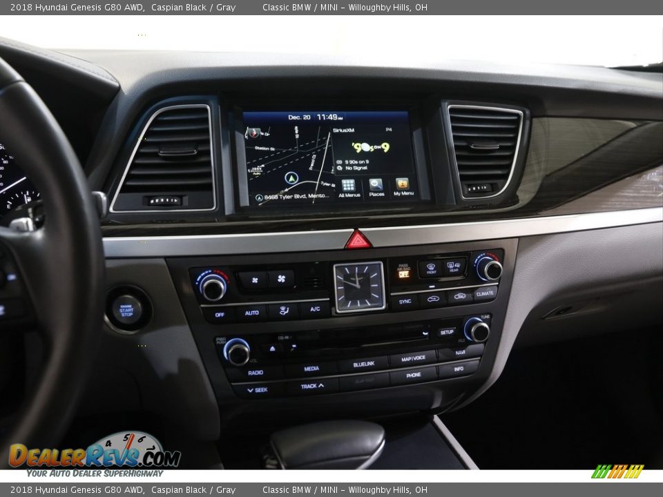 Controls of 2018 Hyundai Genesis G80 AWD Photo #9