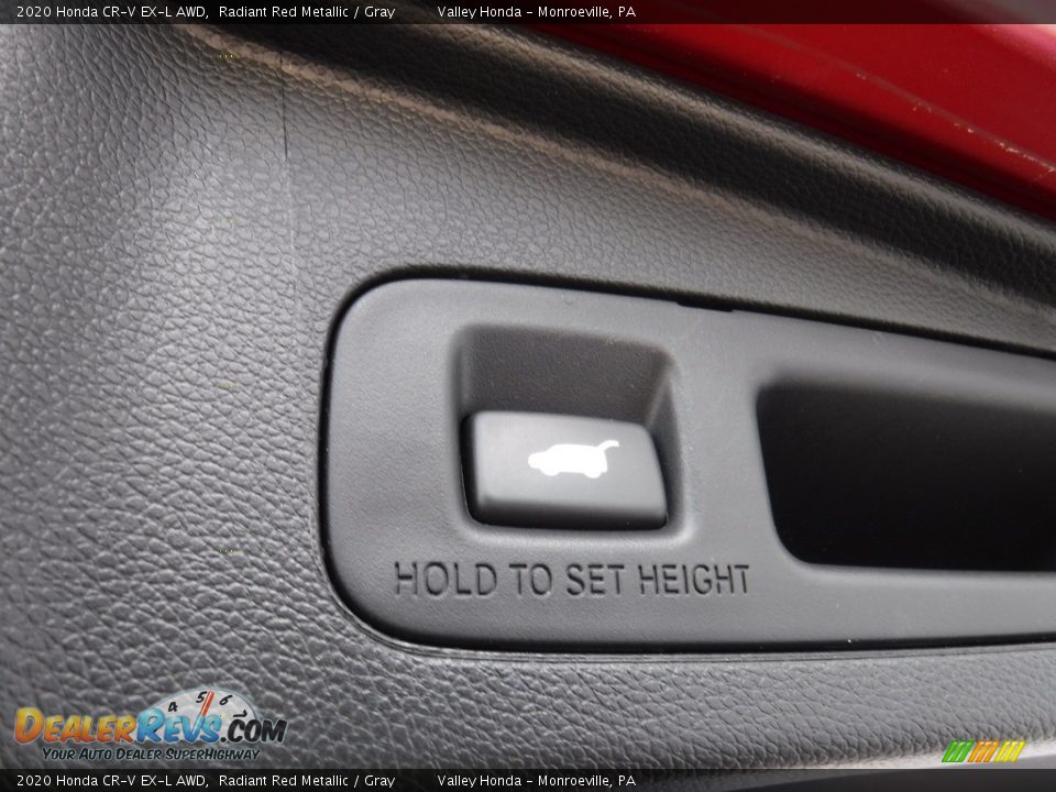 2020 Honda CR-V EX-L AWD Radiant Red Metallic / Gray Photo #30
