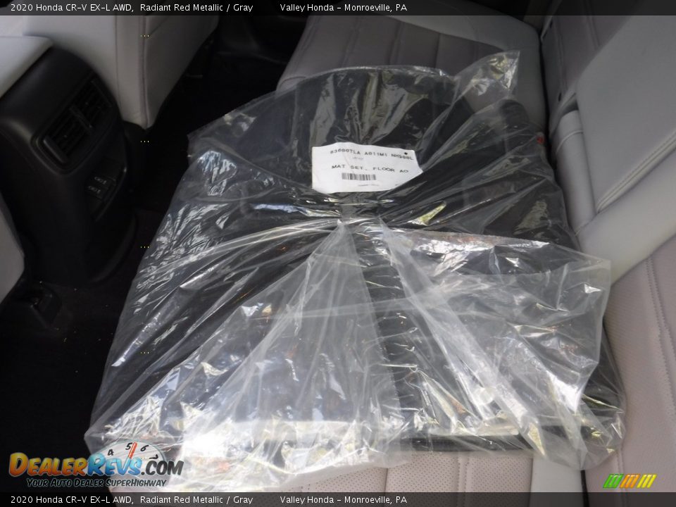 2020 Honda CR-V EX-L AWD Radiant Red Metallic / Gray Photo #31