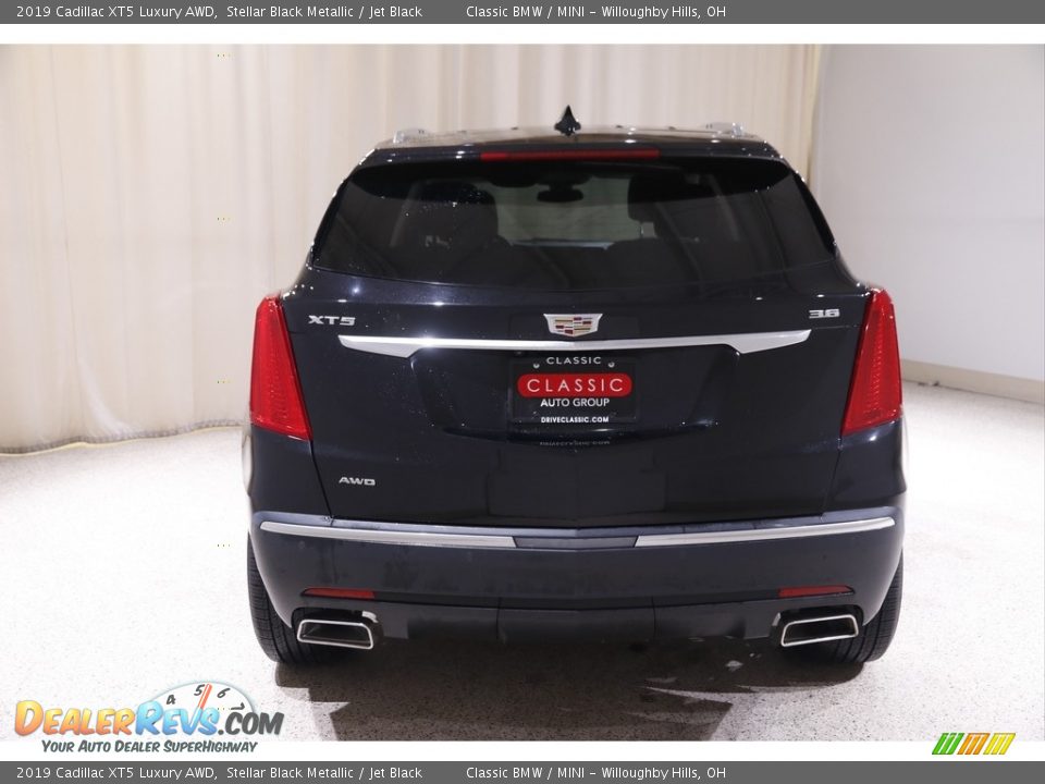 2019 Cadillac XT5 Luxury AWD Stellar Black Metallic / Jet Black Photo #19