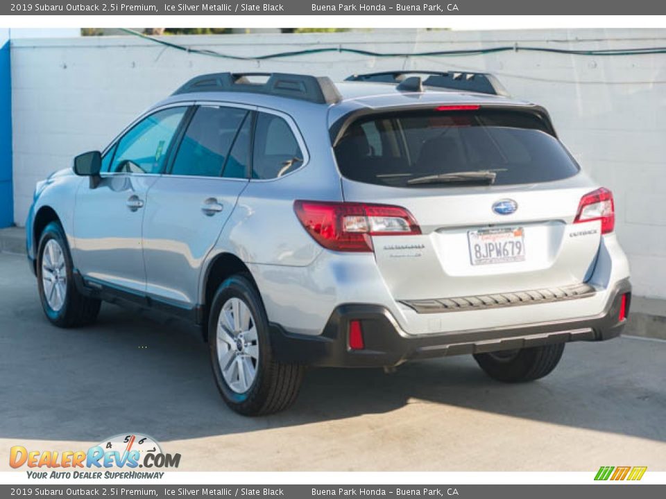 2019 Subaru Outback 2.5i Premium Ice Silver Metallic / Slate Black Photo #2