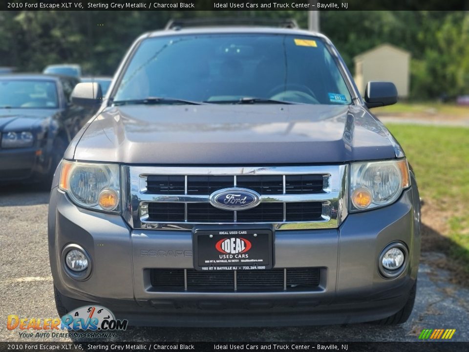 2010 Ford Escape XLT V6 Sterling Grey Metallic / Charcoal Black Photo #2