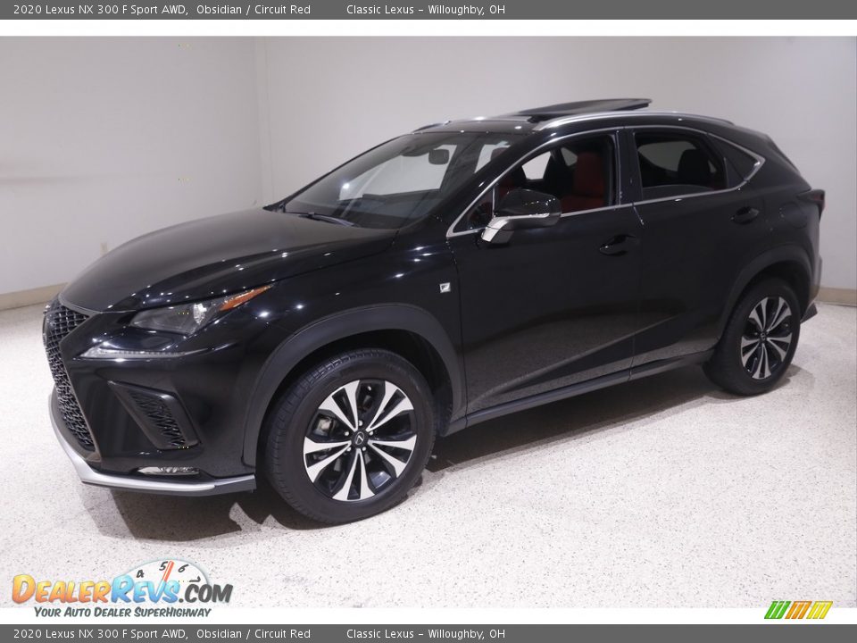 Front 3/4 View of 2020 Lexus NX 300 F Sport AWD Photo #3