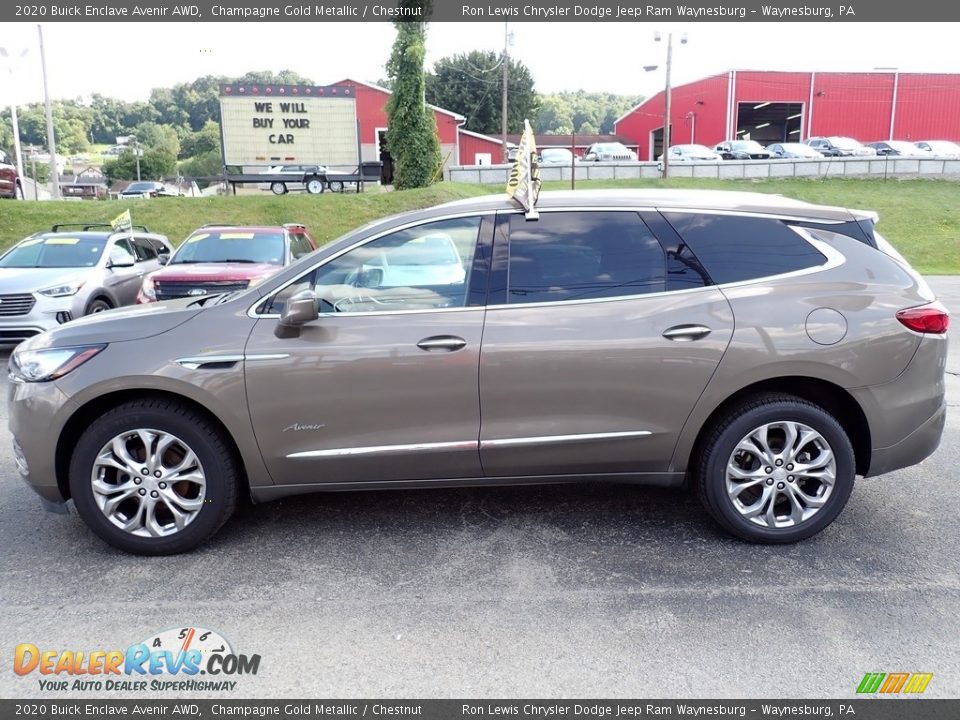 Champagne Gold Metallic 2020 Buick Enclave Avenir AWD Photo #2