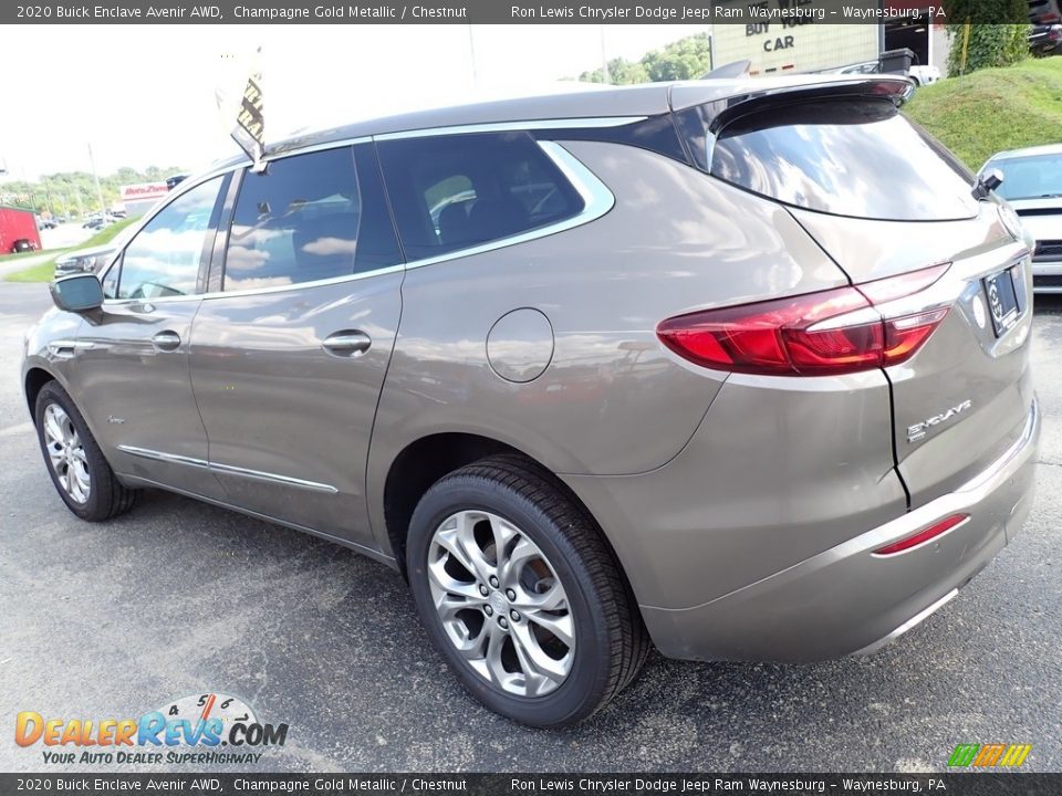 2020 Buick Enclave Avenir AWD Champagne Gold Metallic / Chestnut Photo #3