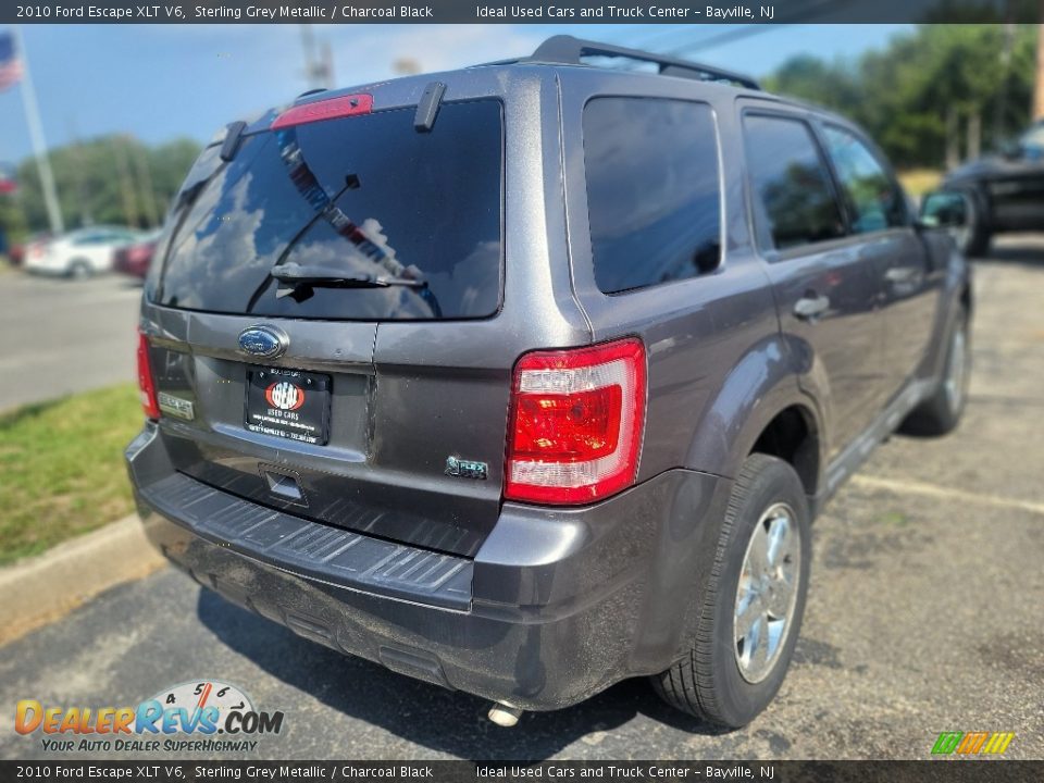 2010 Ford Escape XLT V6 Sterling Grey Metallic / Charcoal Black Photo #4