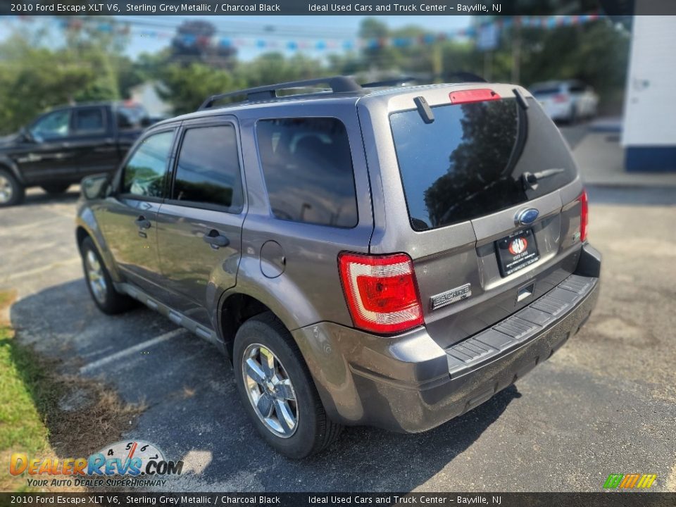 2010 Ford Escape XLT V6 Sterling Grey Metallic / Charcoal Black Photo #5