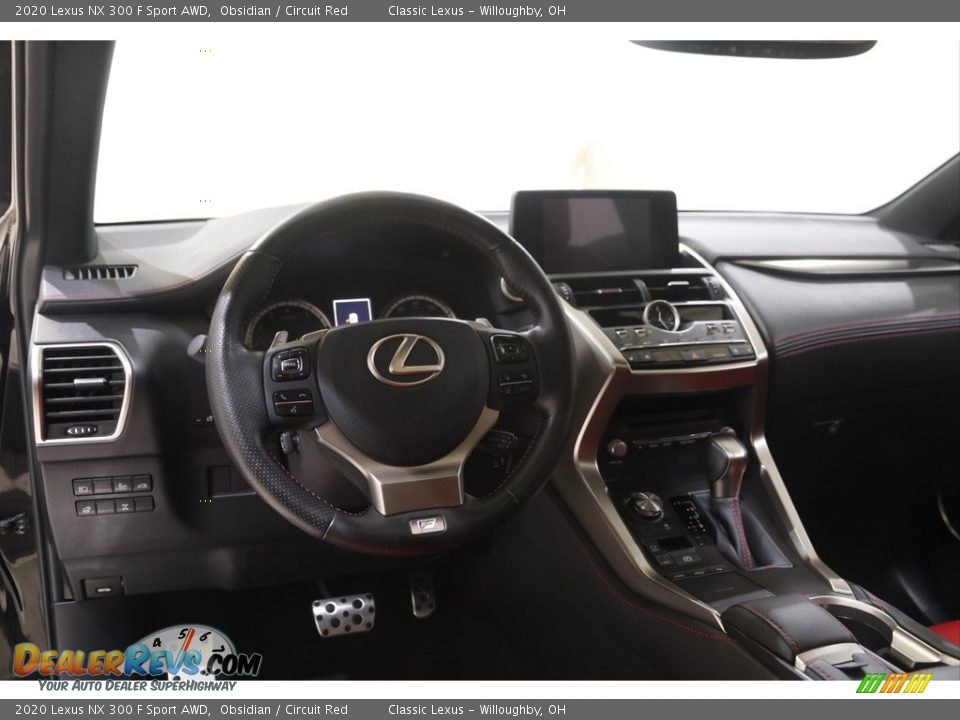 Dashboard of 2020 Lexus NX 300 F Sport AWD Photo #6