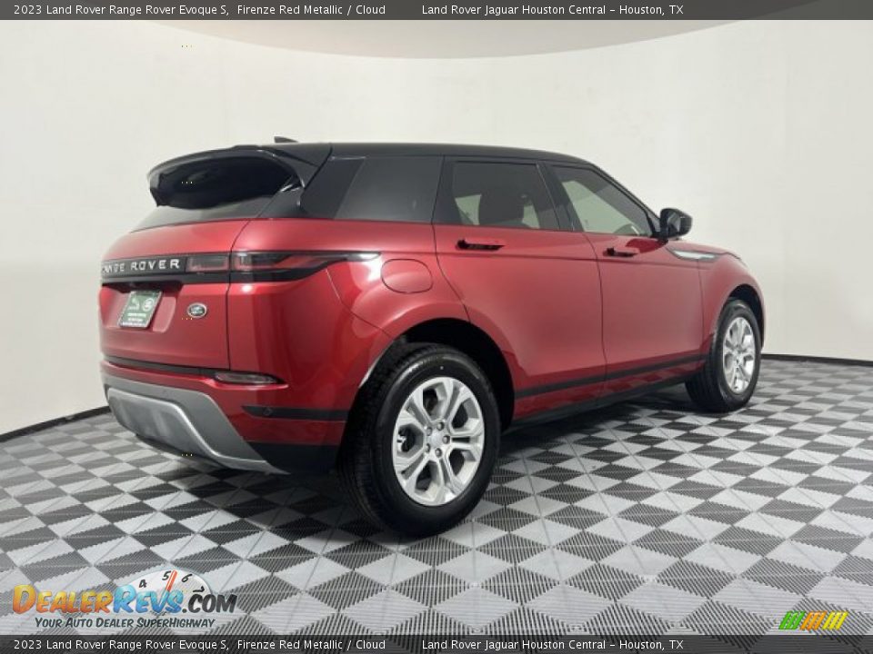 2023 Land Rover Range Rover Evoque S Firenze Red Metallic / Cloud Photo #2