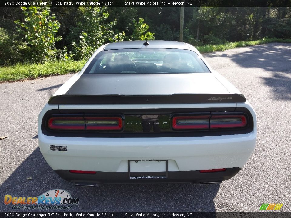 2020 Dodge Challenger R/T Scat Pack White Knuckle / Black Photo #8