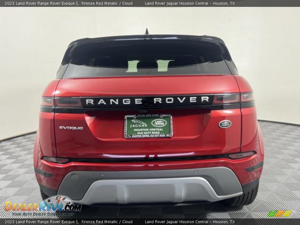 2023 Land Rover Range Rover Evoque S Firenze Red Metallic / Cloud Photo #6