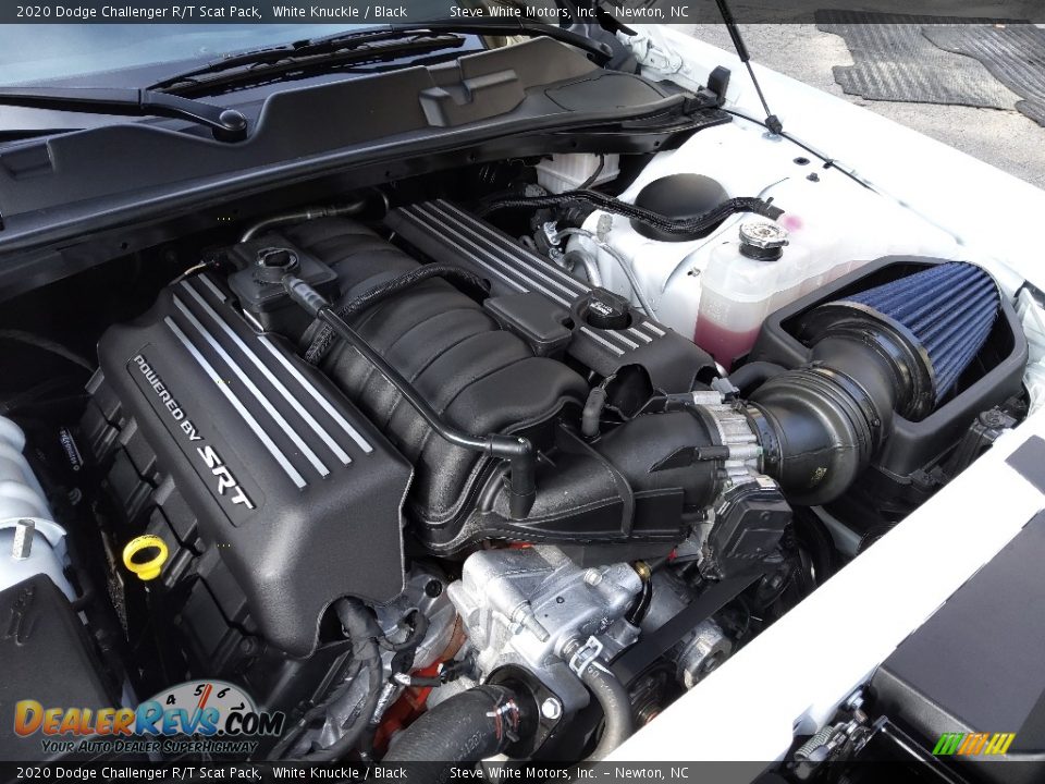 2020 Dodge Challenger R/T Scat Pack White Knuckle / Black Photo #10