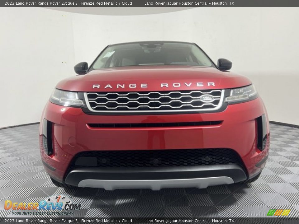 2023 Land Rover Range Rover Evoque S Firenze Red Metallic / Cloud Photo #7