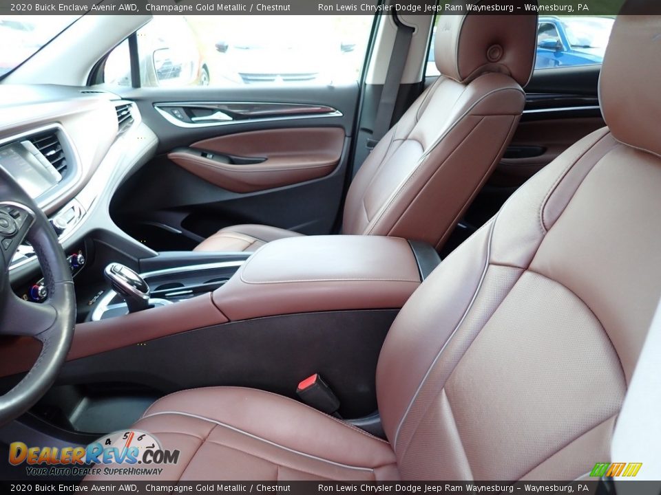 Front Seat of 2020 Buick Enclave Avenir AWD Photo #11