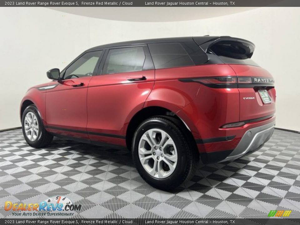 2023 Land Rover Range Rover Evoque S Firenze Red Metallic / Cloud Photo #9