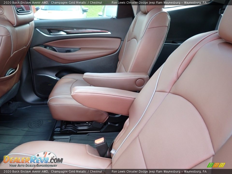 Rear Seat of 2020 Buick Enclave Avenir AWD Photo #12