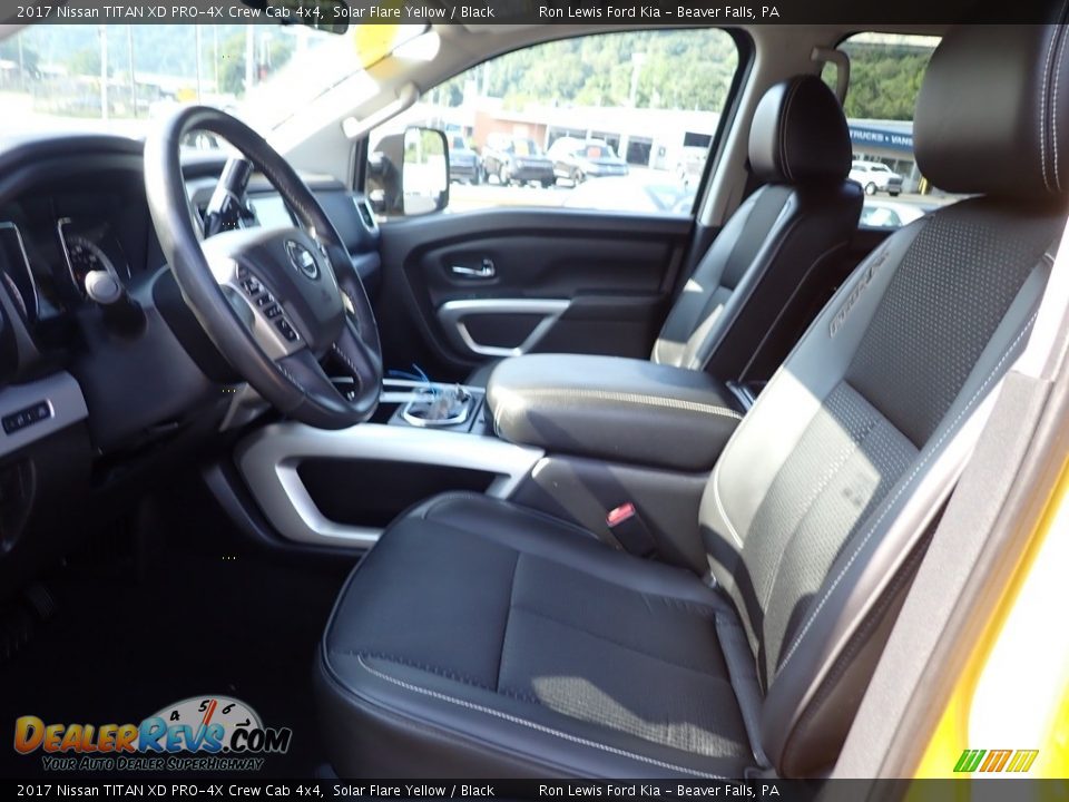 Front Seat of 2017 Nissan TITAN XD PRO-4X Crew Cab 4x4 Photo #14