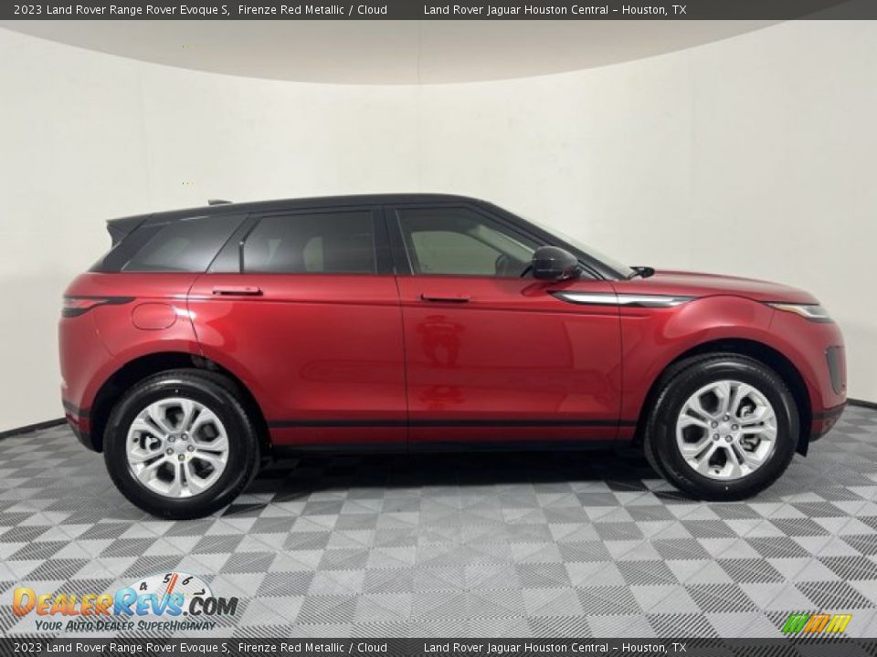 2023 Land Rover Range Rover Evoque S Firenze Red Metallic / Cloud Photo #10