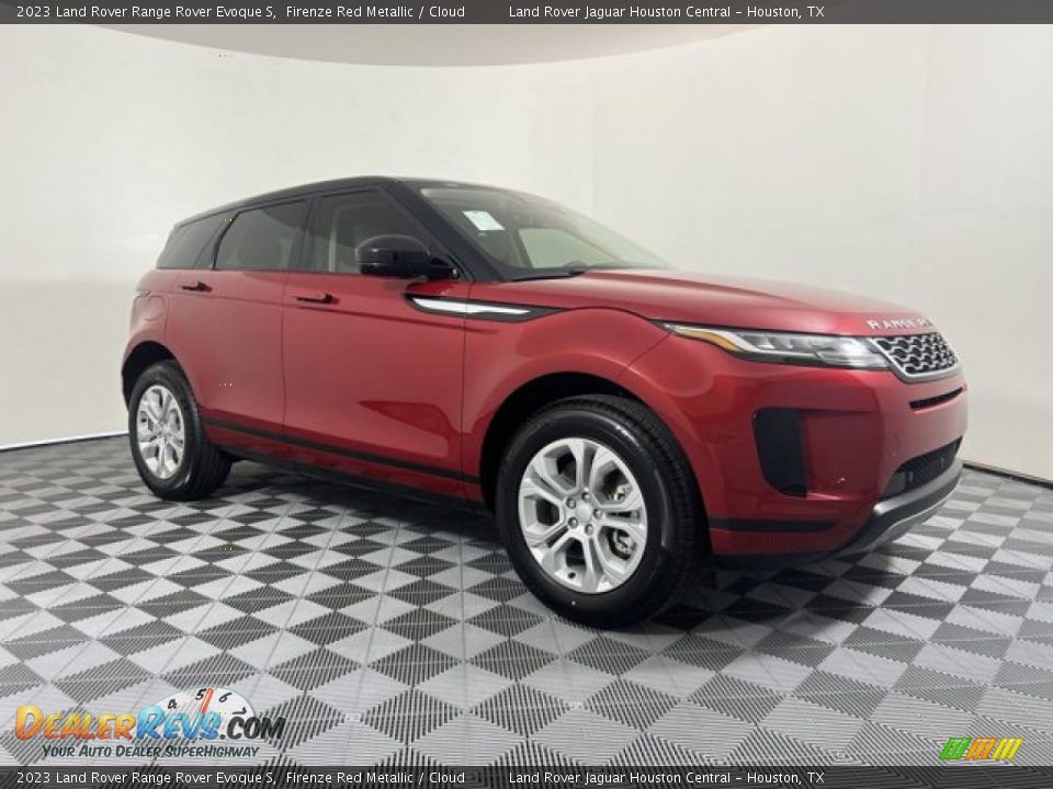 2023 Land Rover Range Rover Evoque S Firenze Red Metallic / Cloud Photo #11