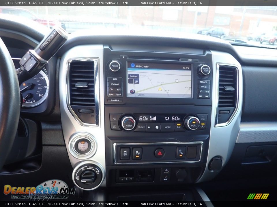 2017 Nissan TITAN XD PRO-4X Crew Cab 4x4 Solar Flare Yellow / Black Photo #17