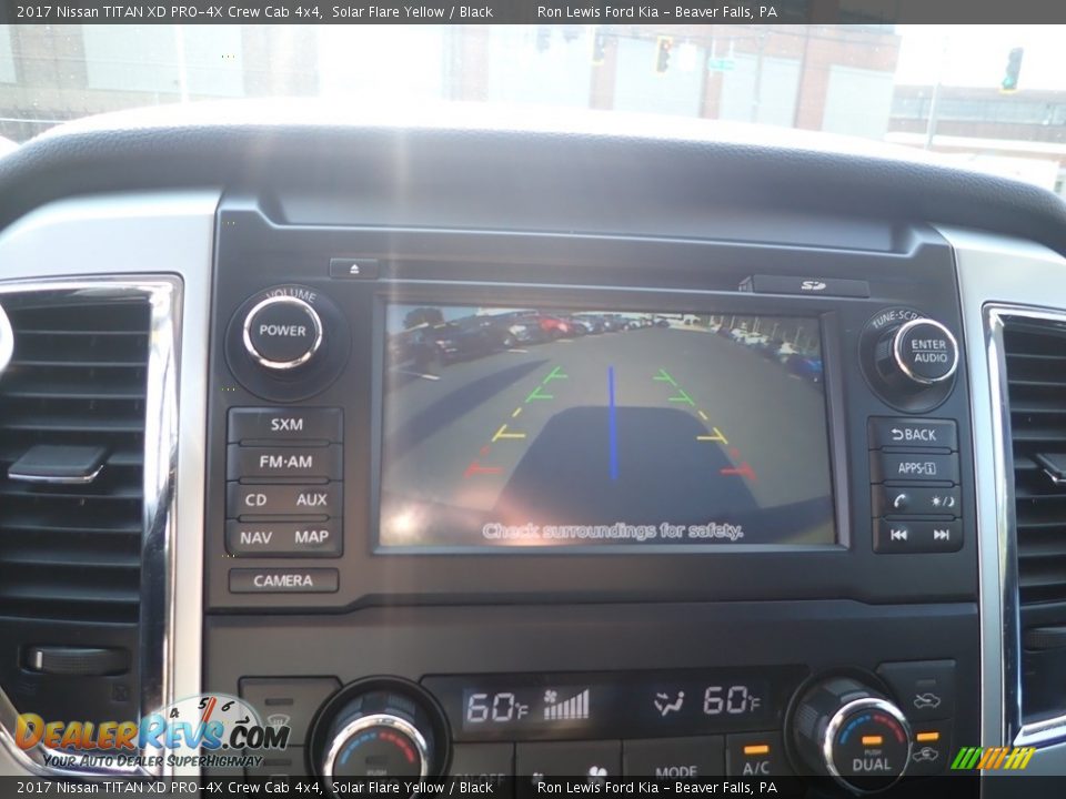 2017 Nissan TITAN XD PRO-4X Crew Cab 4x4 Solar Flare Yellow / Black Photo #18