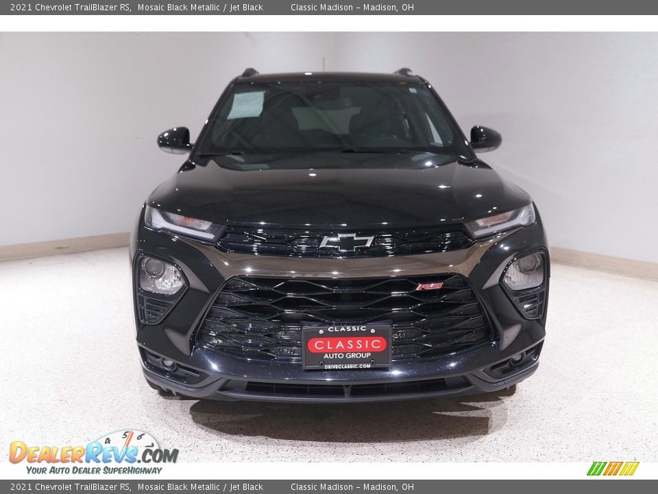 2021 Chevrolet TrailBlazer RS Mosaic Black Metallic / Jet Black Photo #2