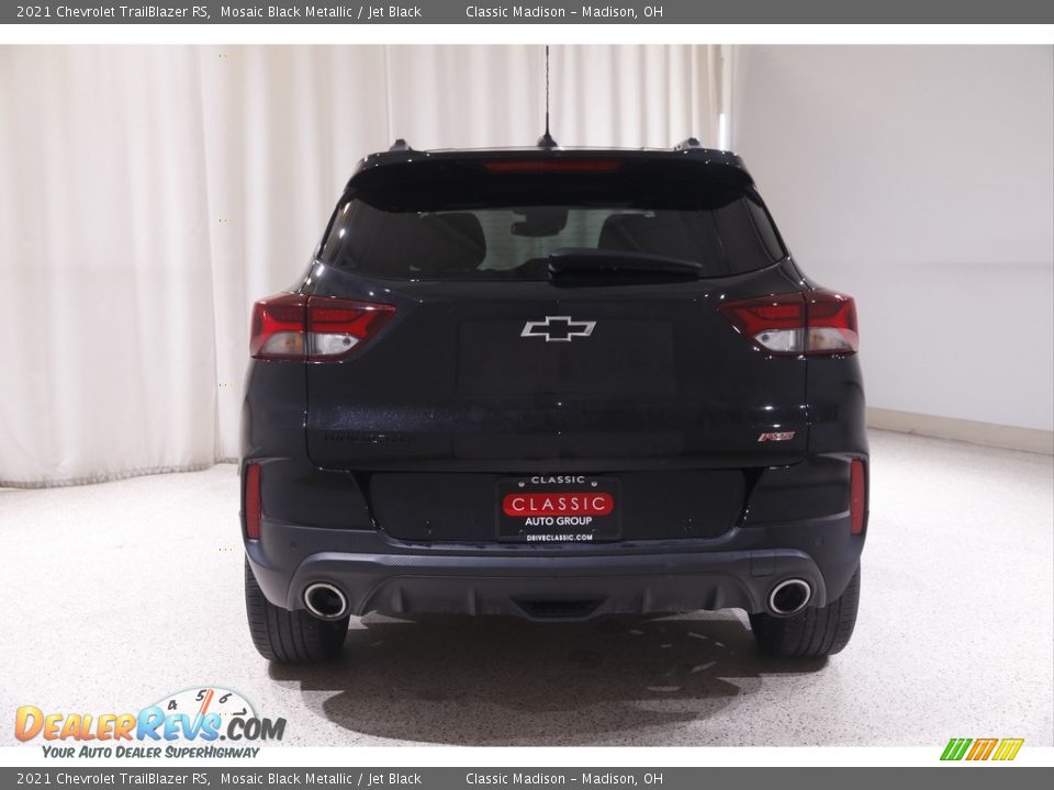 2021 Chevrolet TrailBlazer RS Mosaic Black Metallic / Jet Black Photo #4