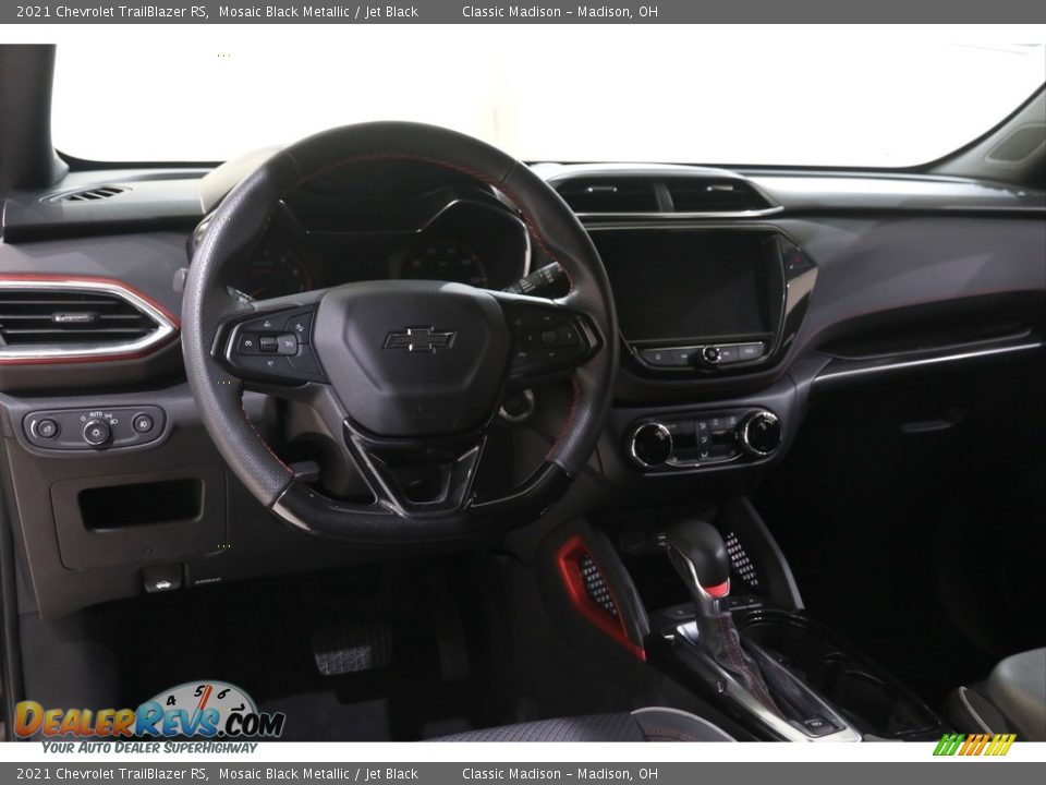 2021 Chevrolet TrailBlazer RS Mosaic Black Metallic / Jet Black Photo #7